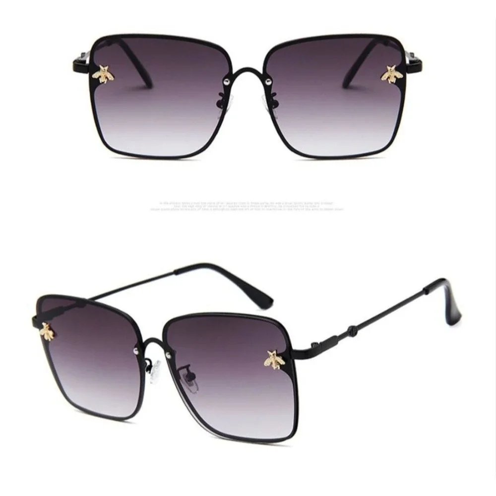 Luxury Sunglasses Women Square‎ Oversized Fashion Shades Designer Style Trendy